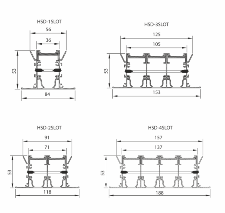 Slot Difüzör HSD